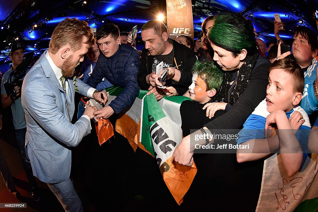 UFC 189 World Championship Fan Event - Dublin