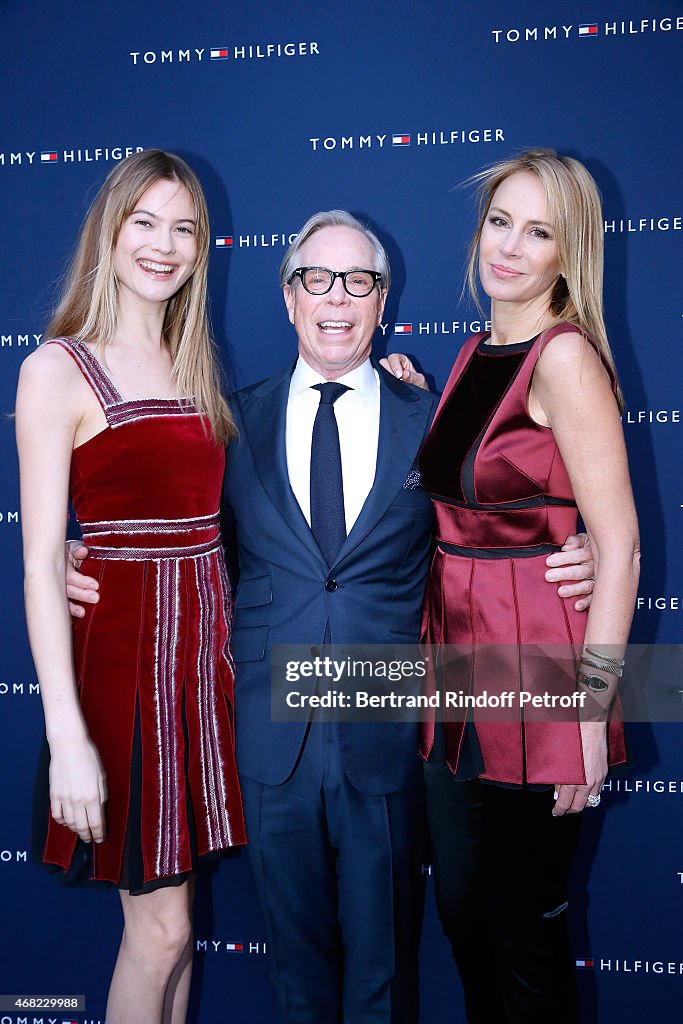 Tommy Hilfiger : Boutique Opening At Boulevard Capucines In Paris