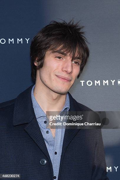 Jeremy Kapone attends theTommy Hilfiger Boutique Opening At Boulevard Capucines In Paris on March 31, 2015 in Paris, France.