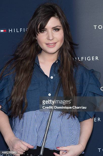 Betty attends theTommy Hilfiger Boutique Opening At Boulevard Capucines In Paris on March 31, 2015 in Paris, France.