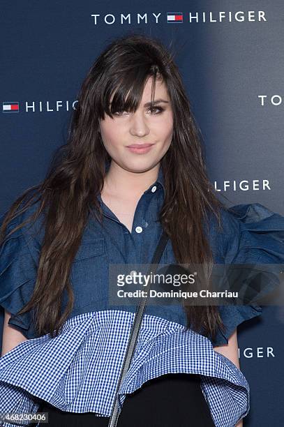 Betty attends theTommy Hilfiger Boutique Opening At Boulevard Capucines In Paris on March 31, 2015 in Paris, France.