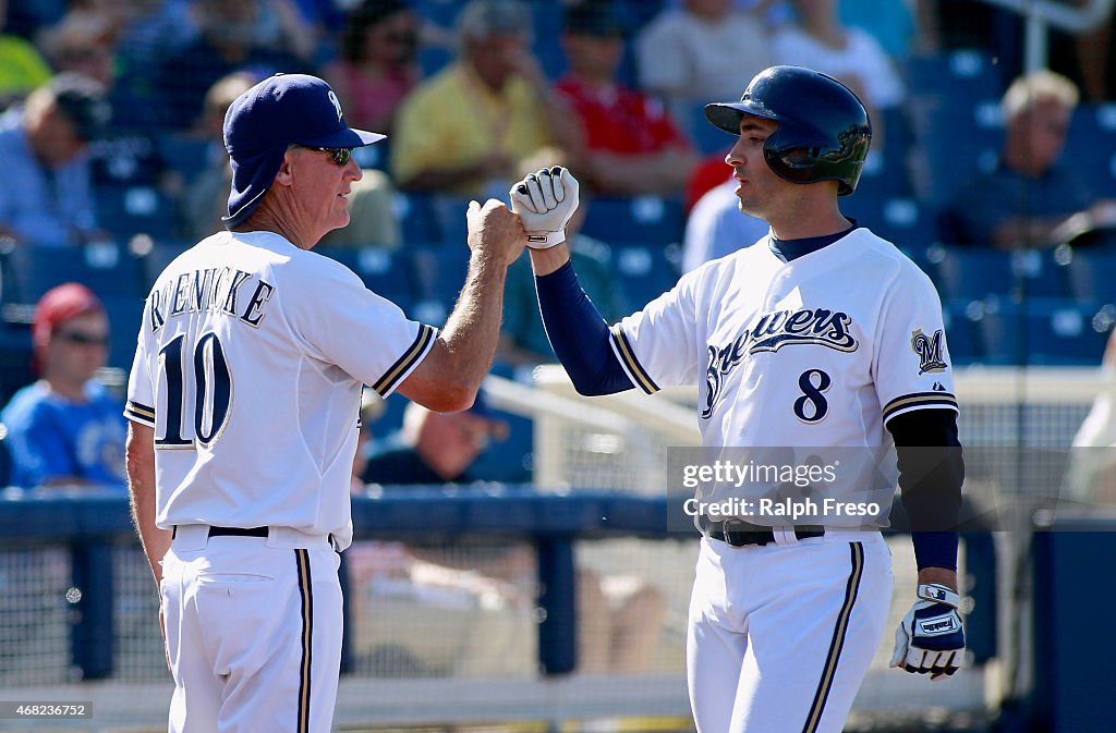 Cincinnati Reds v Milwaukee Brewers