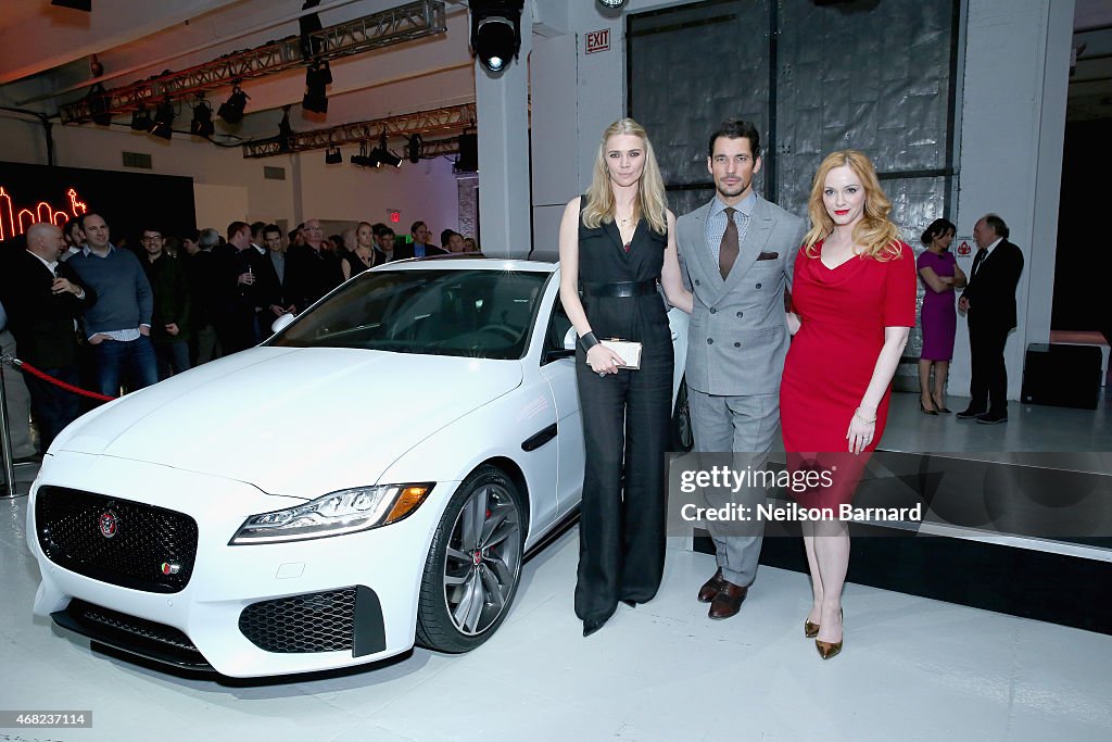 Jaguar Land Rover Exclusive Reception To Celebrate 2015 New York Auto Show