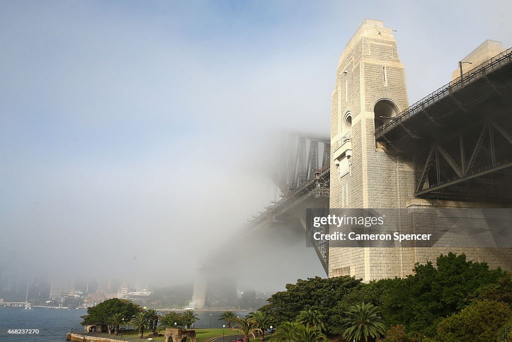 Fog Shrouds Sydney