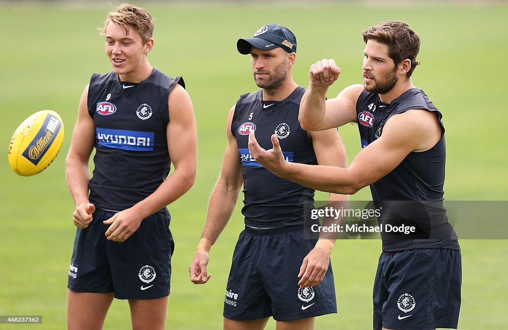 Carlton Blues Training Session