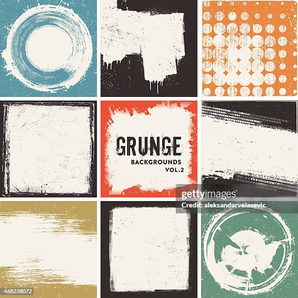 grunge backgrounds - graffiti pattern stock illustrations