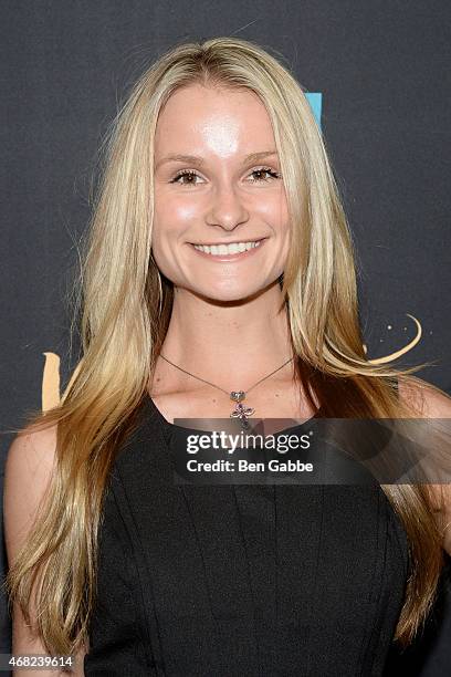 Model Elena Kurnosova attends the Premiere Of TV Land's "Younger" at Landmark Sunshine Cinema on March 31, 2015 in New York City.