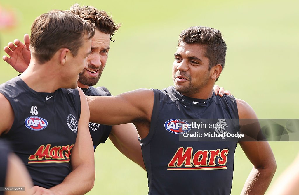 Carlton Blues Training Session