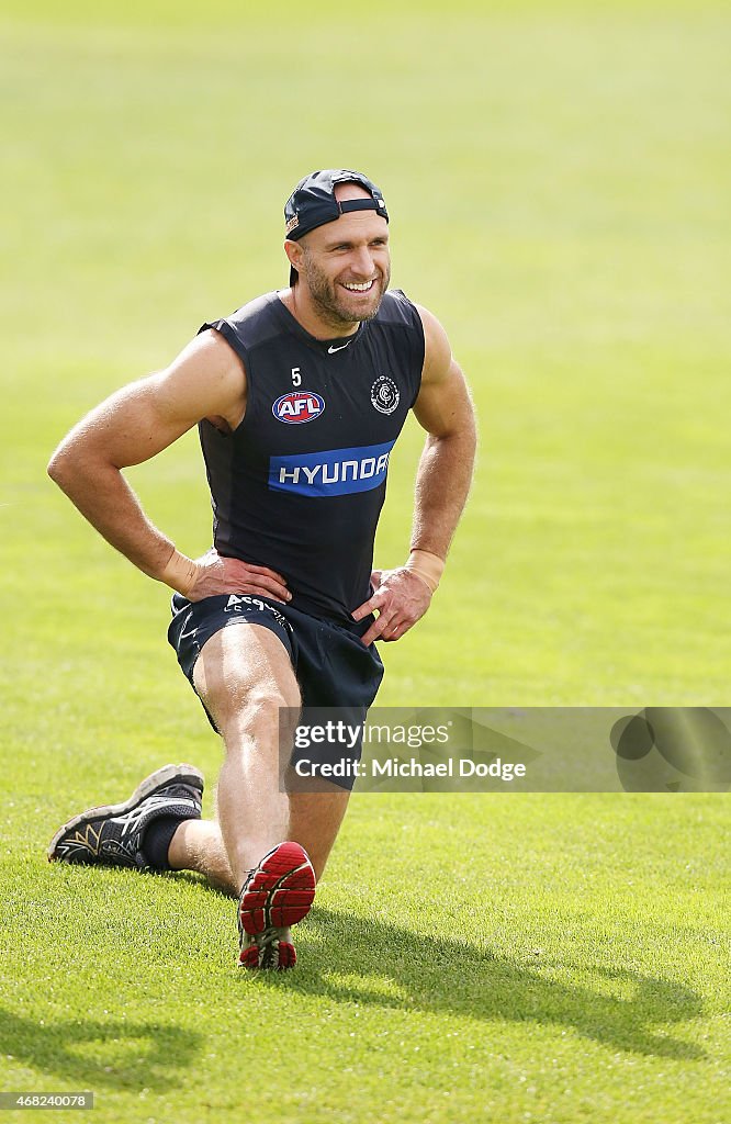 Carlton Blues Training Session