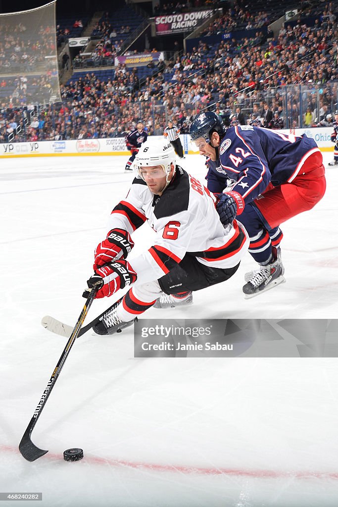 New Jersey Devils v Columbus Blue Jackets