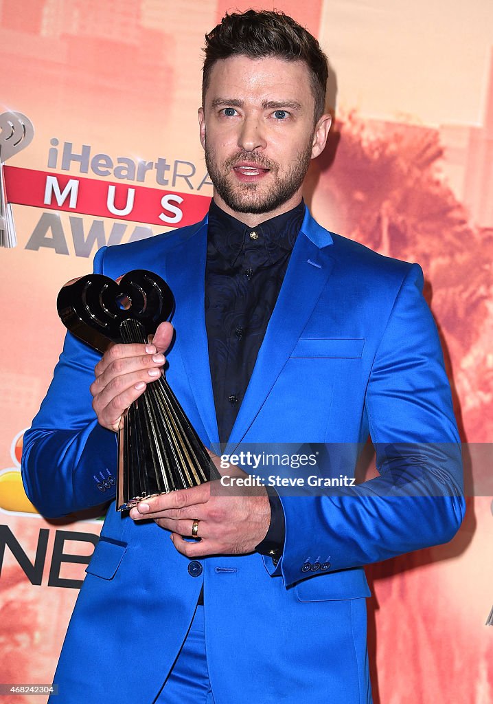 2015 iHeartRadio Music Awards - Press Room