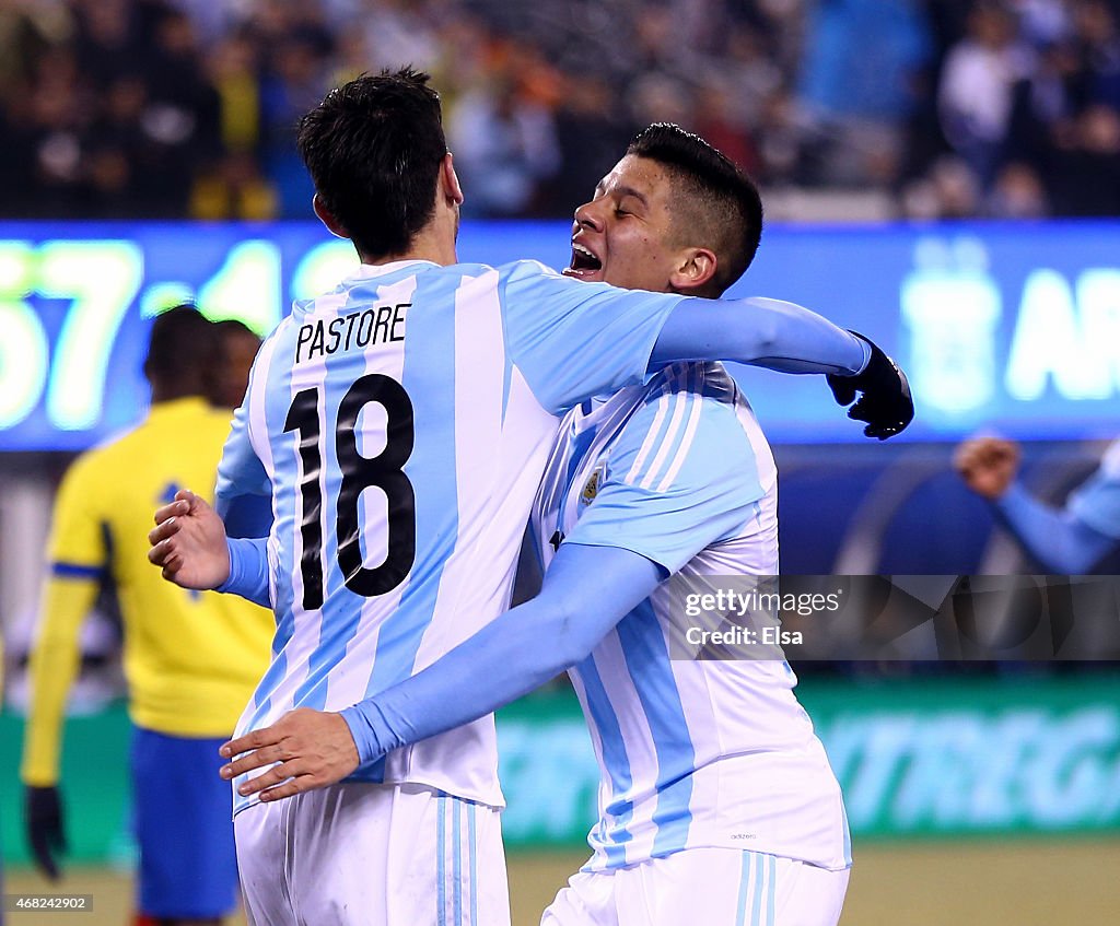 Ecuador v Argentina