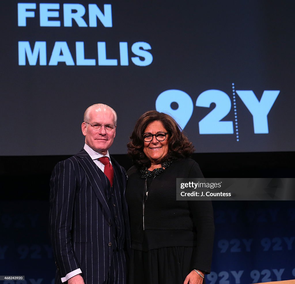 92nd Street Y Presents: An Evening With Tim Gunn And Fern Mallis