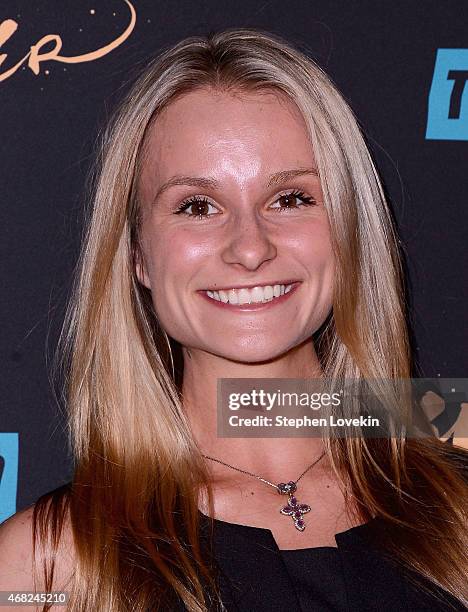 Elena Kurnosova attends the premiere of TV Land's "Younger" at Landmark Sunshine Cinema on March 31, 2015 in New York City.