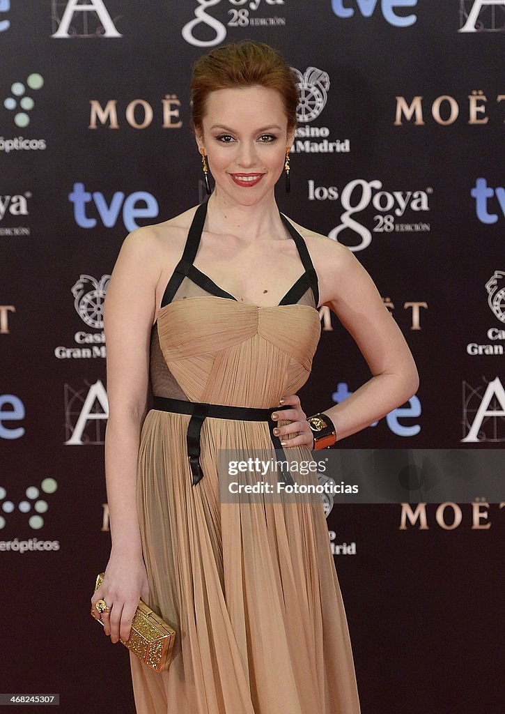 Goya Cinema Awards 2014 - Red Carpet