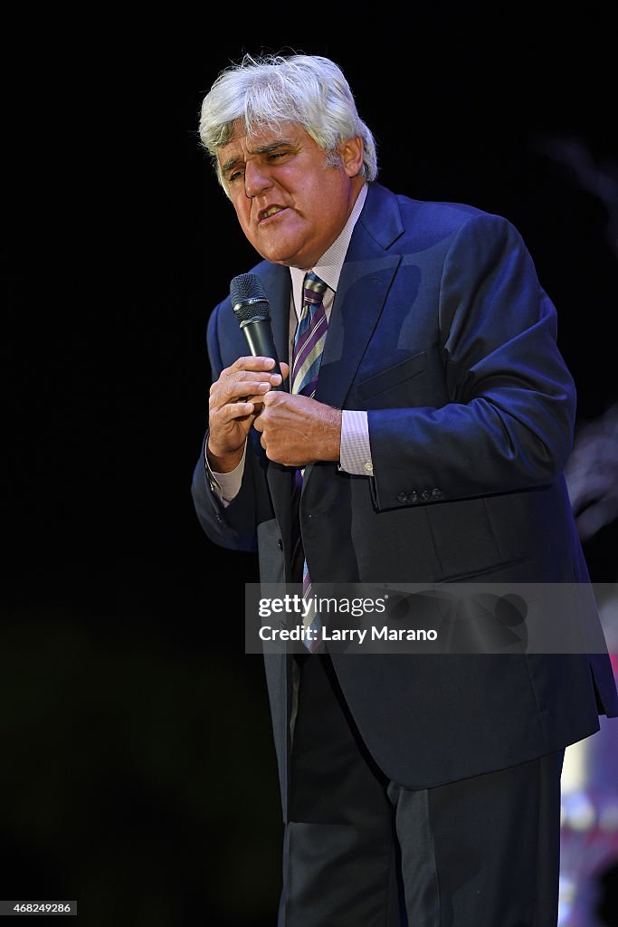 Jay Leno Performs At "A Concert for The Children"