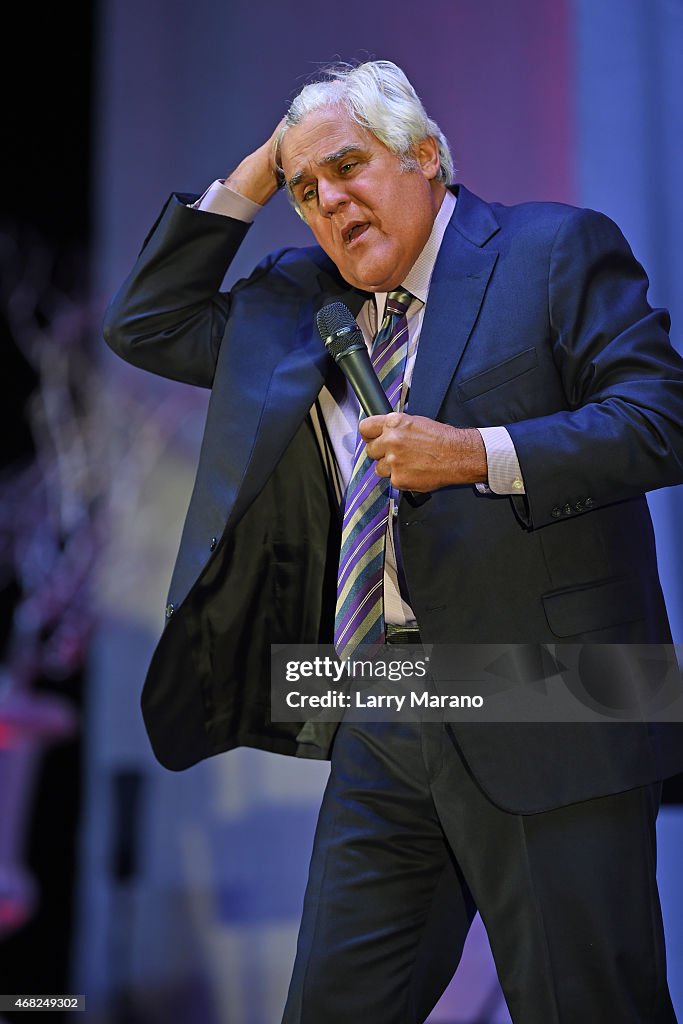 Jay Leno Performs At "A Concert for The Children"