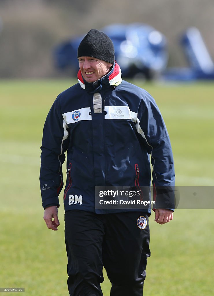 Bath Rugby Training Session