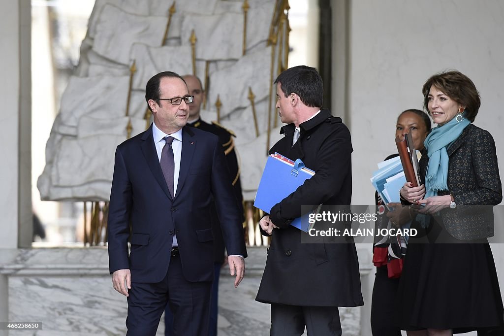 FRANCE-POLITICS-CABINET-MEETING