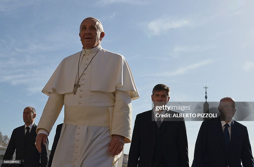 VATICAN-POPE-AUDIENCE