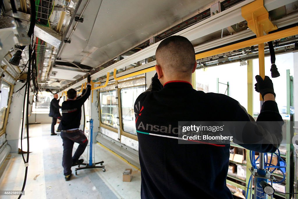 Train Carriage Manufacturing At AnsaldoBreda SpA Following Acquisition By Hitachi Ltd.