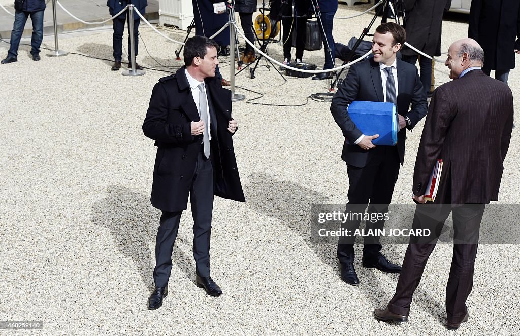 FRANCE-POLITICS-CABINET-MEETING