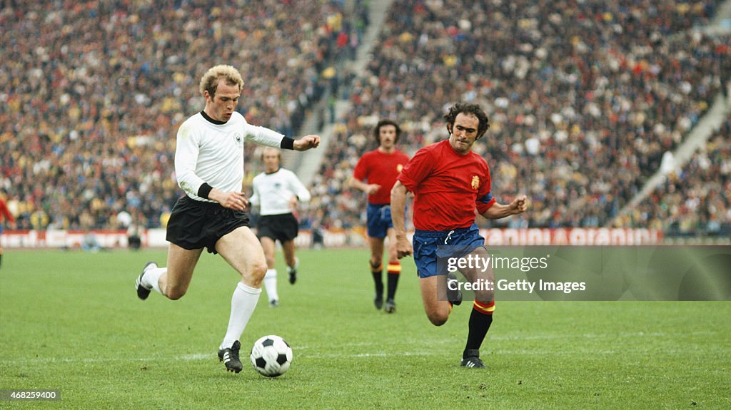 West Germany v Spain 1976 UEFA Euro Champs Quarter Final
