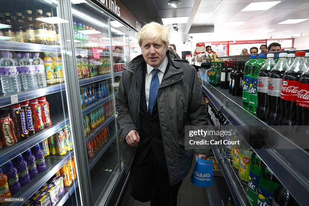 Boris Johnson Launches The Conservative Party London Election Campaign