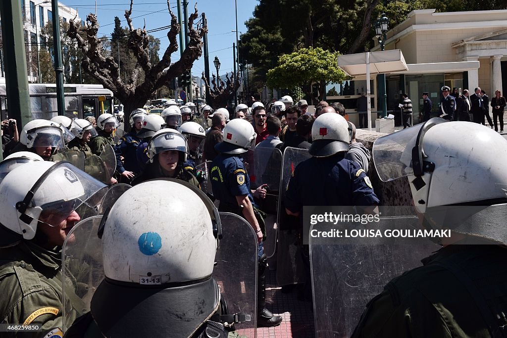 GREECE-ANTI-ESTABLISHMENT-DEMO