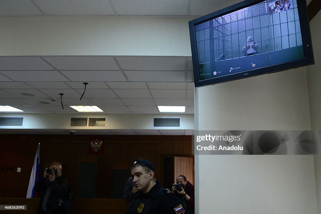 Court for the murder of politician Boris Nemtsov