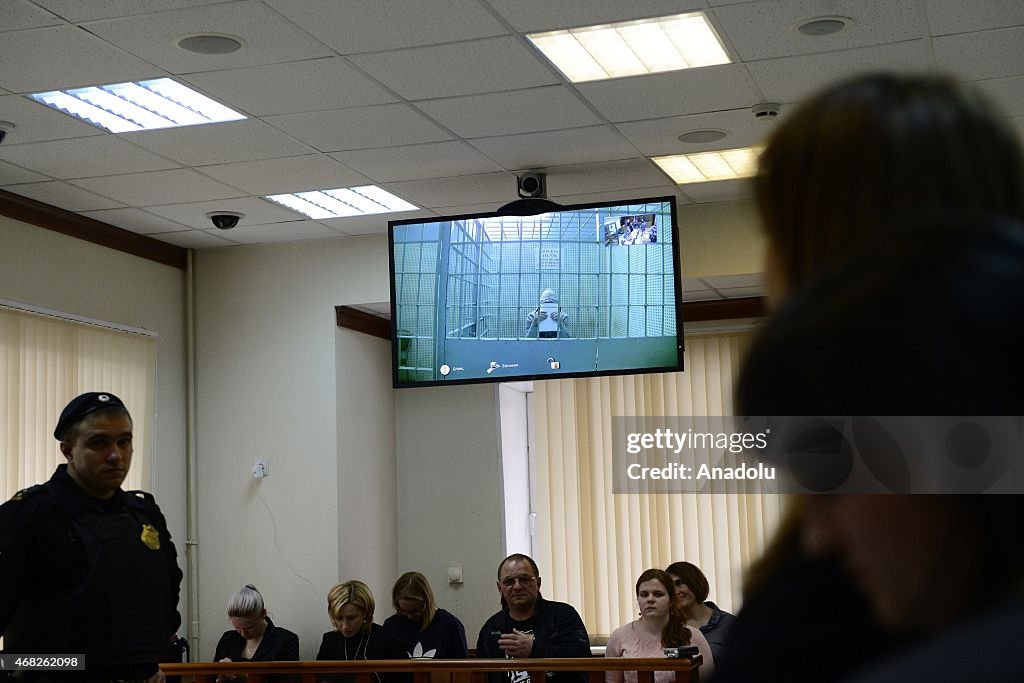 Court for the murder of politician Boris Nemtsov