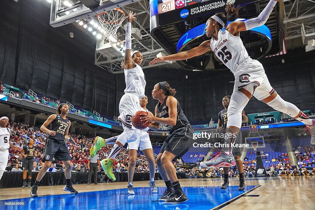 University of South Carolina vs Florida State University, 2015 NCAA Women's Greensboro Regional Finals