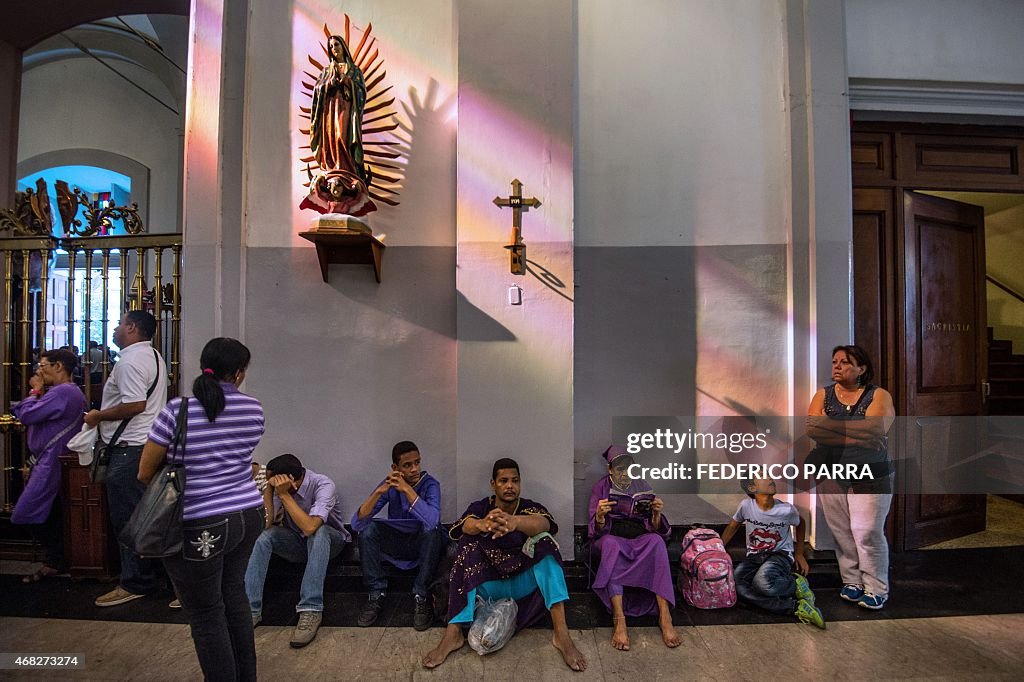 VENEZUELA-RELIGION-HOLY WEEK