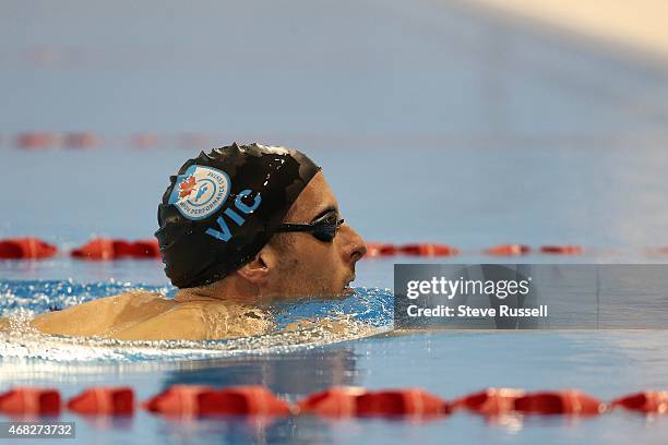 Double Olympic medalist Ryan Cochrane takes to the pool ahead of the Canadian Long Course Championships being held April 1-4 at Toronto Pan Am Sports...