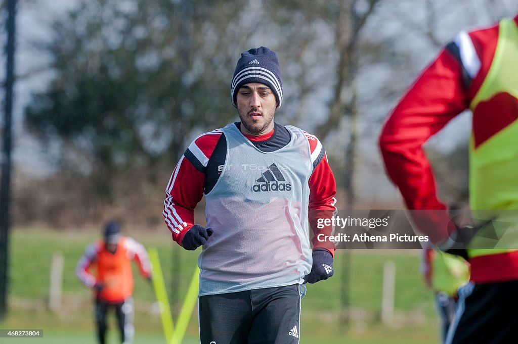 Swansea City Training Session