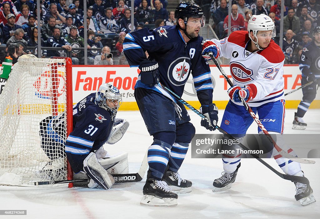 Montreal Canadiens v Winnipeg Jets