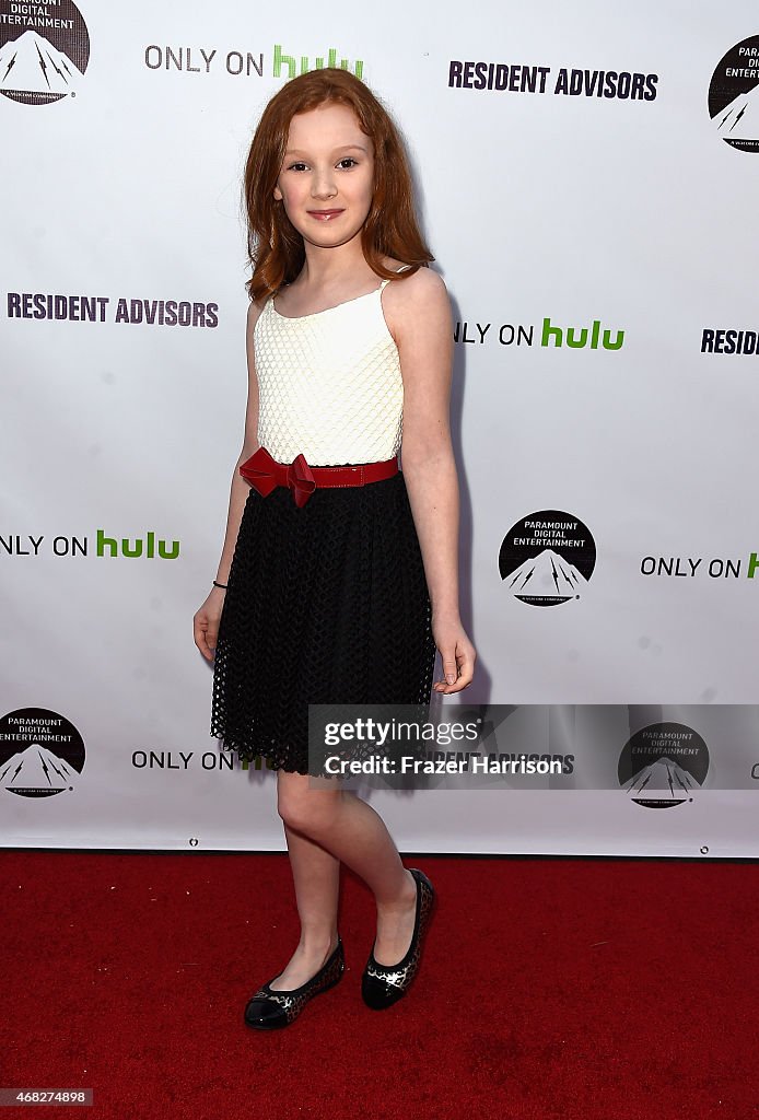 Premiere Of Paramount And Hulu's "Resident Advisors" - Arrivals