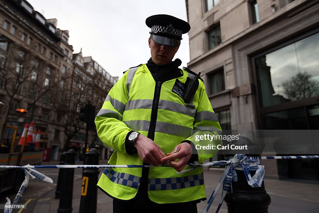 Workers Evacuated As Underground Fire Rages In Central London