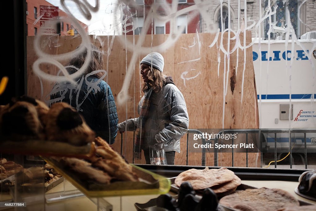 Clean Up Efforts Continue At Site Of Building Explosion In Manhattan's East Village