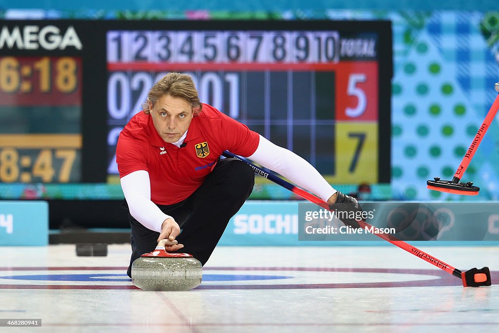 Curling - Winter Olympics Day 3
