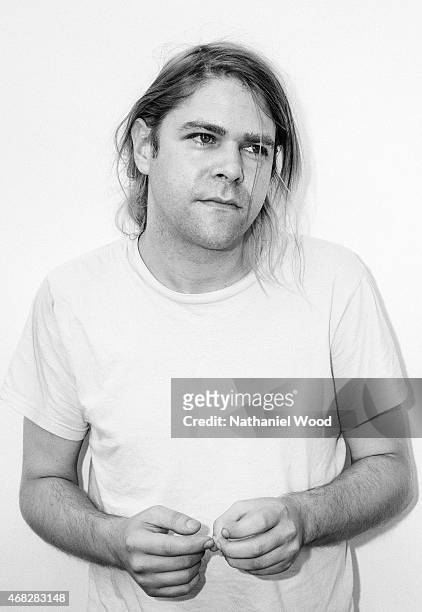 American singer-songwriter Ariel Pink is photographed for Loud and Quiet Magazine on October 3, 2014 in Highland Park, California.