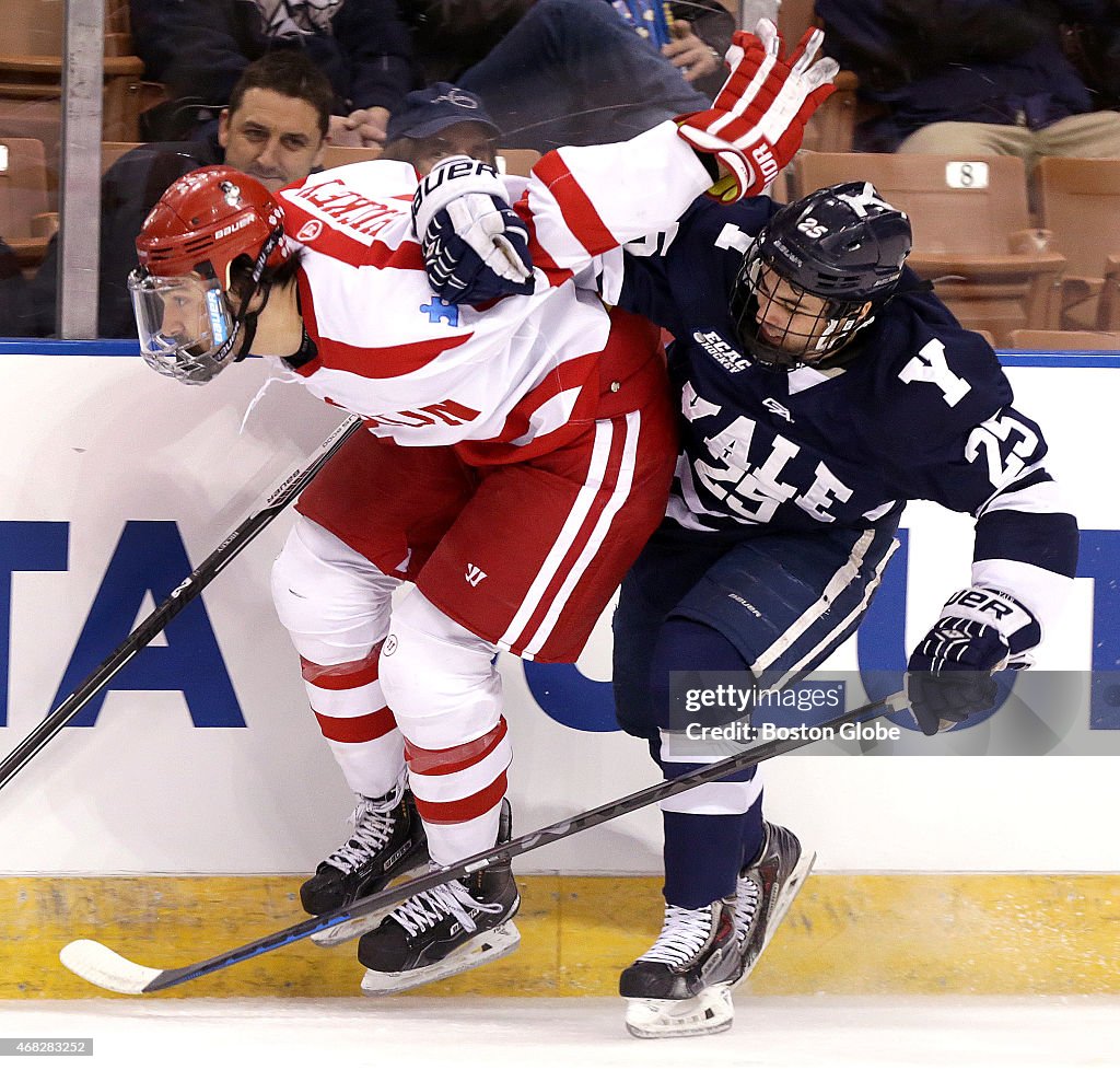 BU Goalie Matt OConnor Stands Tall Against Yale