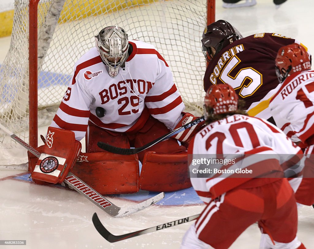 BU Advances To The Frozen Four With Win Over Minnesota-Duluth