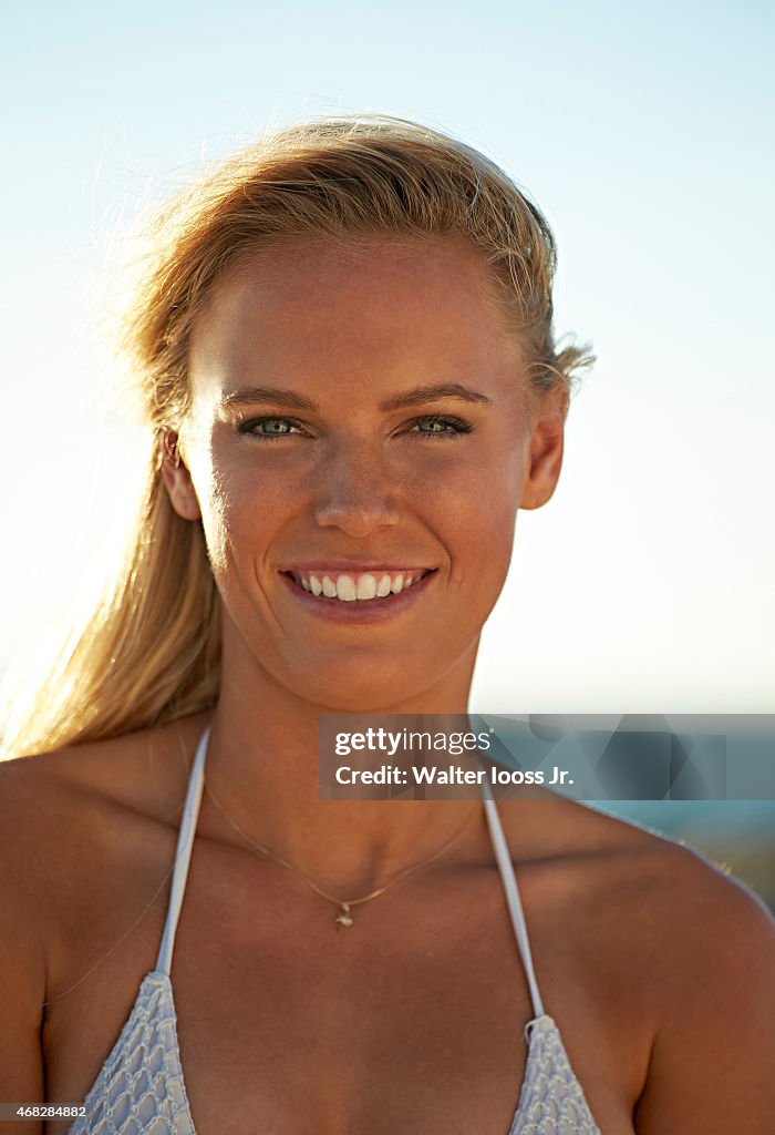 Caroline Wozniacki, Sports Illustrated, Swimsuit 2015