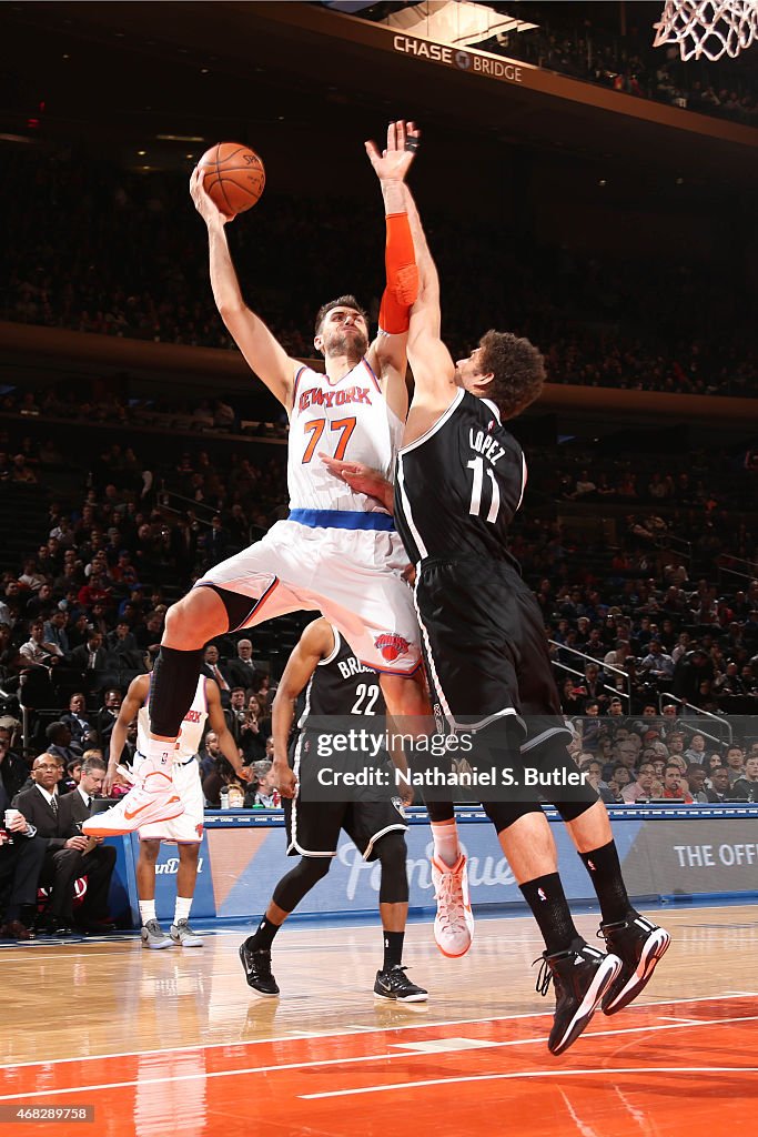 Brooklyn Nets v New York Knicks