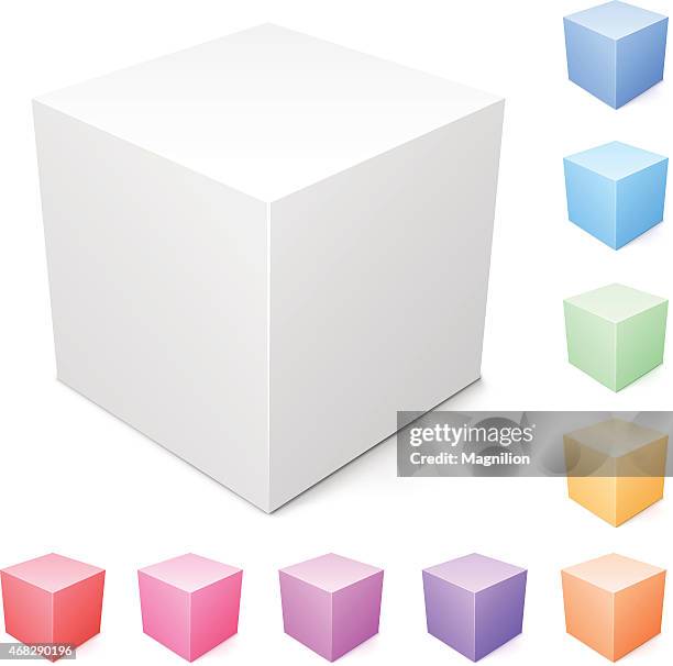 leere cube - würfel stock-grafiken, -clipart, -cartoons und -symbole
