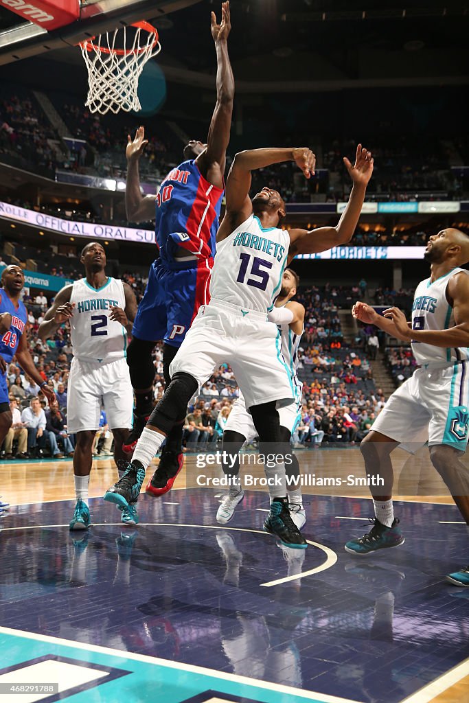 Detroit Pistons v Charlotte Hornets