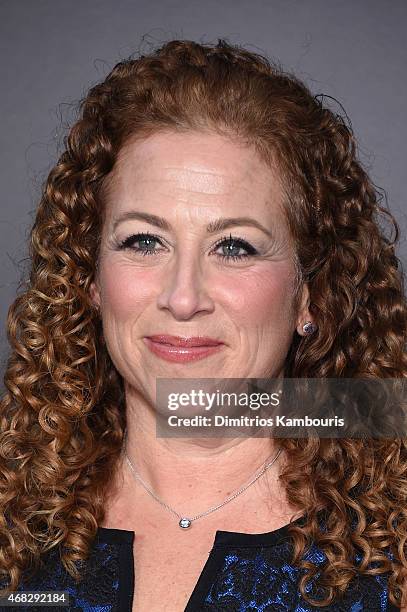 Author Jodi Picoult attends the "Outlander" mid-season New York premiere at Ziegfeld Theater on April 1, 2015 in New York City.