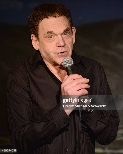 Comedian Charles Fleischer performs during his appearance at The Ice House Comedy Club on February 9, 2014 in Pasadena, California.