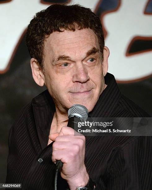 Comedian Charles Fleischer performs during his appearance at The Ice House Comedy Club on February 9, 2014 in Pasadena, California.